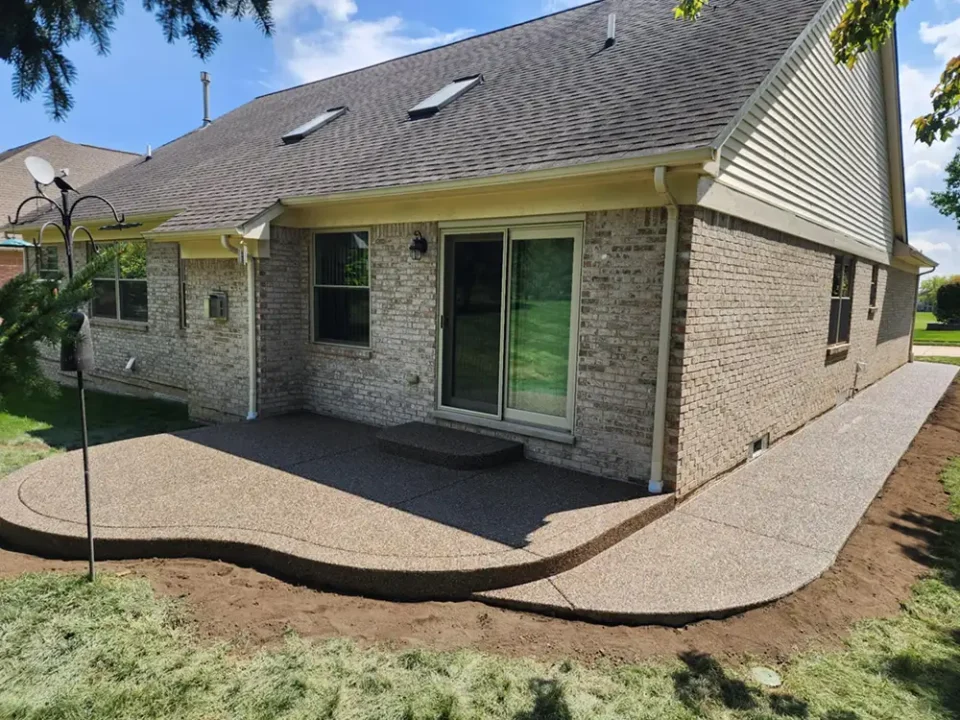 after concrete work by Re-Brick Restoration